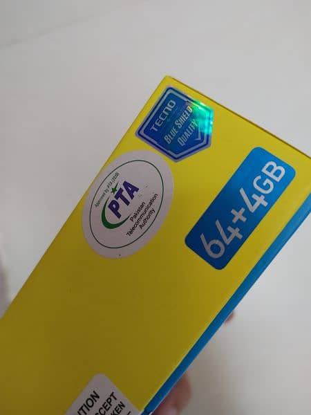 Tecno Spark 6 (4/64) PTA APPROVED DUAL SIM 8