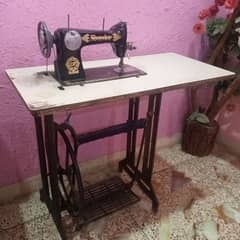 sewing machine with  stand.