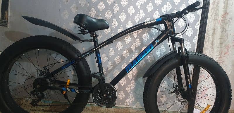 MAIGOO. FAT. TIRE. Gare Cycle. 2 week used. 26 size. Pho. . 03009409752 0