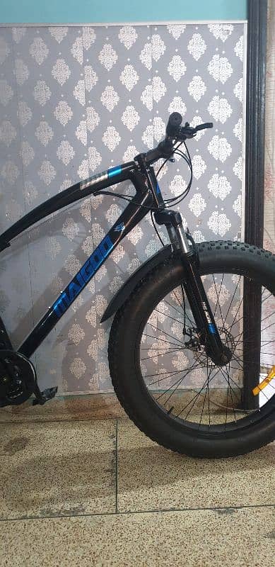 MAIGOO. FAT. TIRE. Gare Cycle. 2 week used. 26 size. Pho. . 03009409752 10