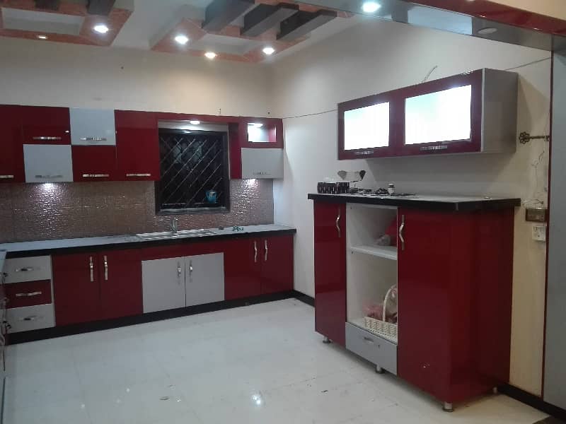 brand new 3 bed dd portion for rent in johar 6