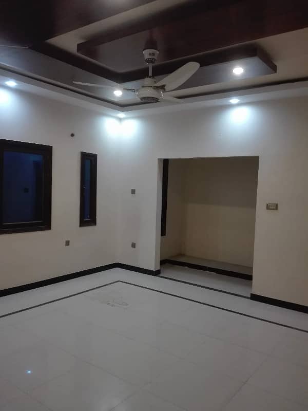 brand new 3 bed dd portion for rent in johar 11