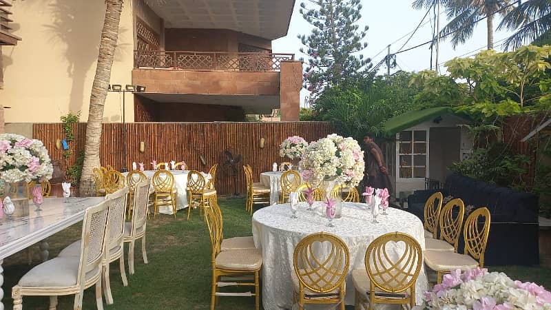 Prime location of DHA phase Vl full luxurious fully furnished Bungalow Daly base 50k 0