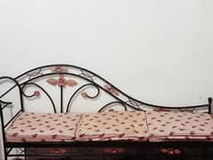 Iron sofa 3 seater