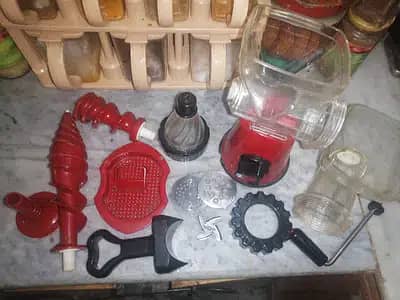 Meat chopper with all accessories 2