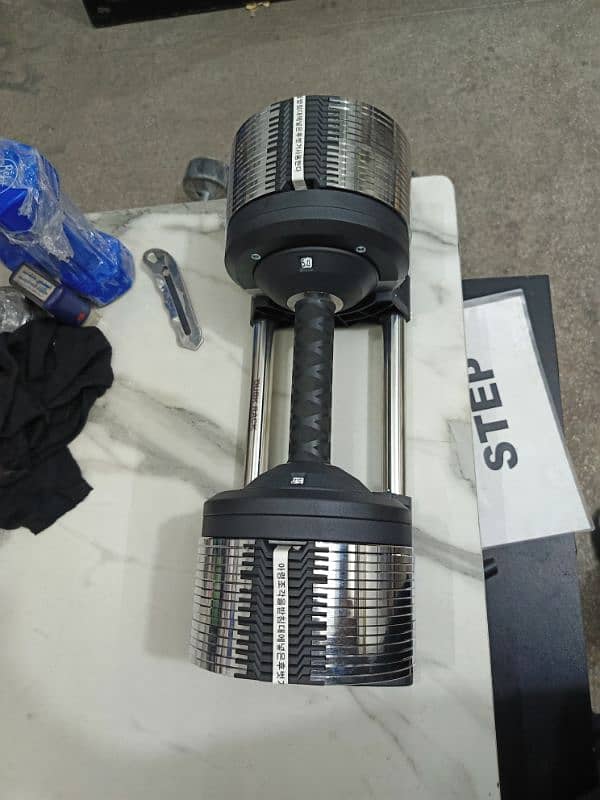 Adjustable imported Dumbells 1