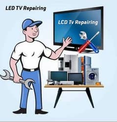 LED Tv LCD Repairing (Door Step ) Windows Installation