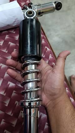 70 rear shocks black 0