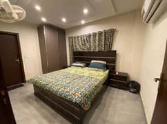 1 Bedroom VIP full furnishe flat for rent per day available in Bahia Town Lahore