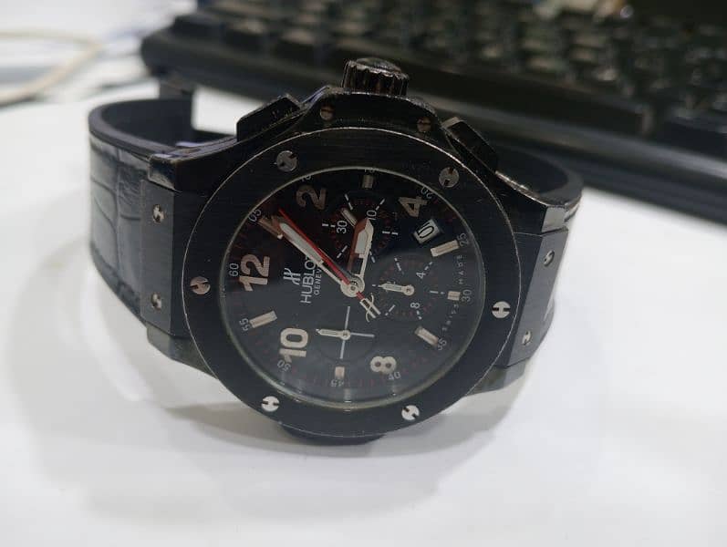 Hub Lot chronograph Japan watch 2