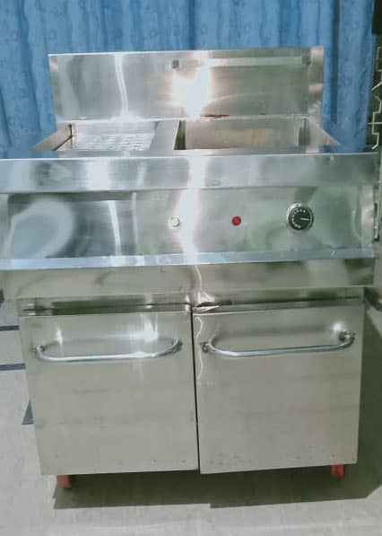 Fully Steel Commercial Fryer for Sale In North Karachi 1