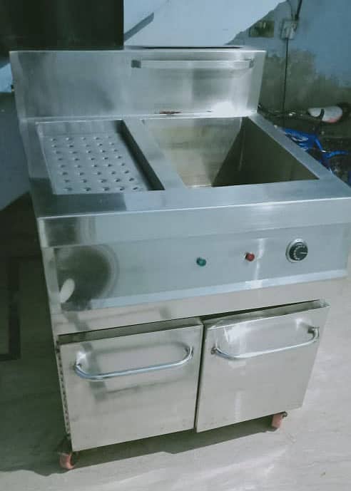 Fully Steel Commercial Fryer for Sale In North Karachi 5