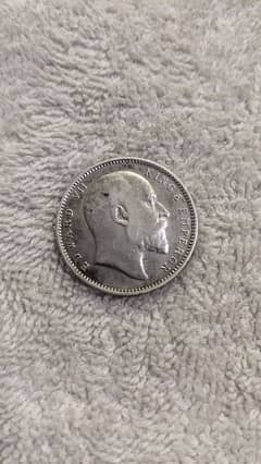 Original One Rupee Indian Coin 1906 0