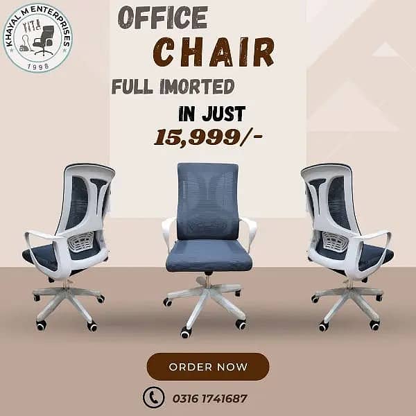 Chair / Executive chair / Office Chair / Chairs for sale in karachi 6