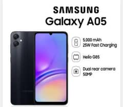 SAMSUNG A05 4/64 BLACK