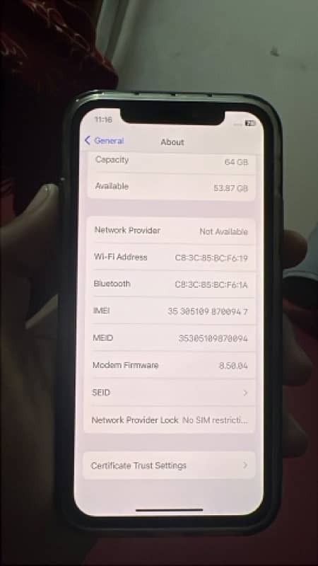 iPhone X 64gb factory unlock non pta all original  all ok 1