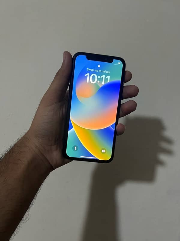 iPhone X 64gb factory unlock non pta all original  all ok 7