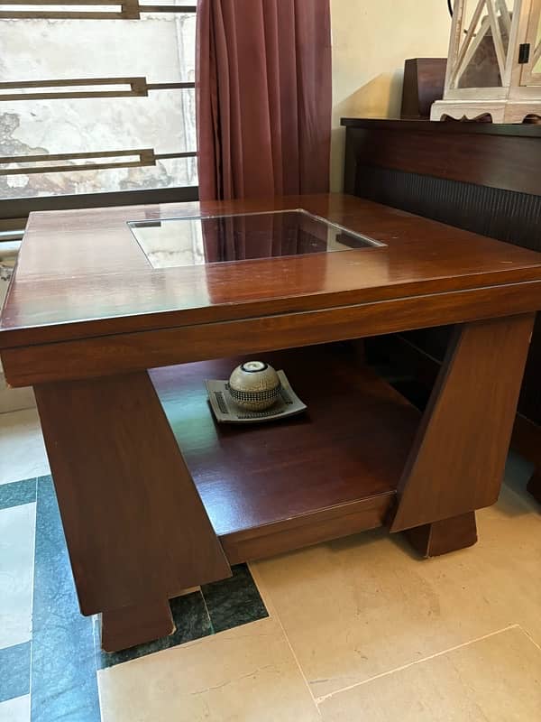 center table and a side table 4