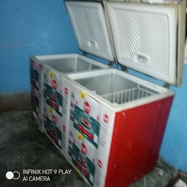 Dawlance deep freezer 2 door 4