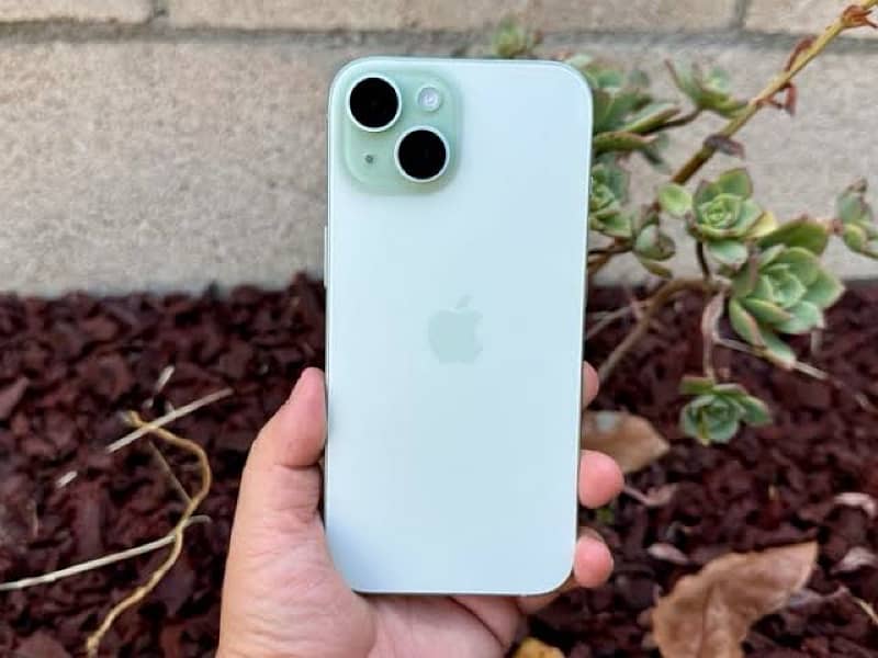 iPhone 15 simple mint colour 128 gb non pta 0