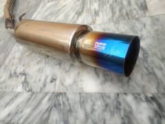 HKS Blue Tilt  silencer 0