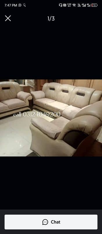 slightly used sofas 3 2 1 seater call 1