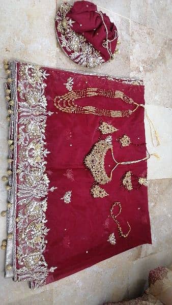 Heavy bridal lehnga Pouch Jewellery 1