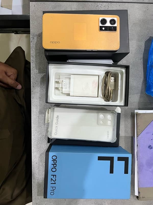 Oppo F21 pro with complete box 10/10 8gb 128gb no any fault all ok 4