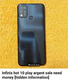 Infinix mobile hot 10 play