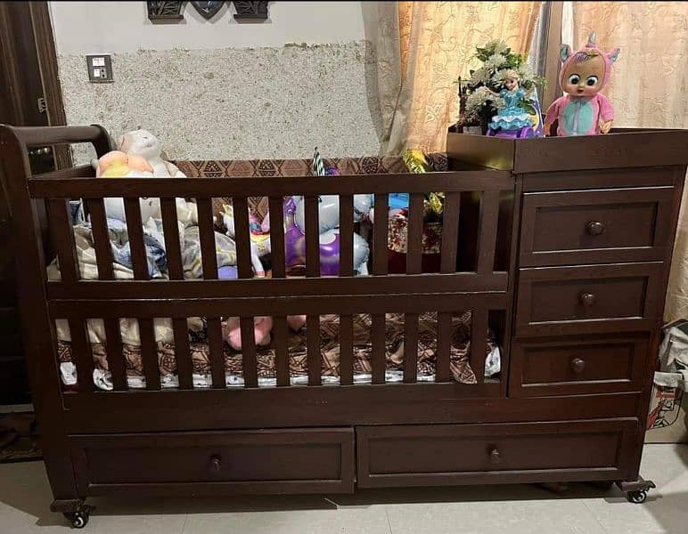 Wooden Baby cot 0