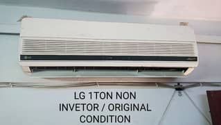 LG 1 Ton Non-Inverter AC - Original Condition