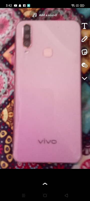 vivo y17 6 . gb ram 128 0