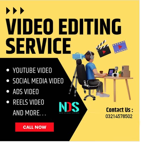 Video Editing & Aftereffect animation & logo design 0