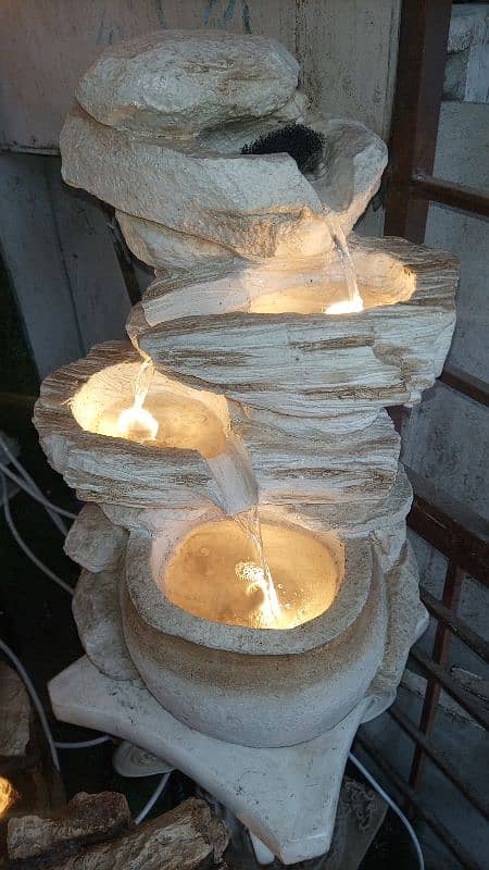 Portable Fountains & Portable Waterfalls - Sculpture Art Fountains 8