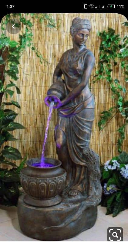 Portable Fountains & Portable Waterfalls - Sculpture Art Fountains 16