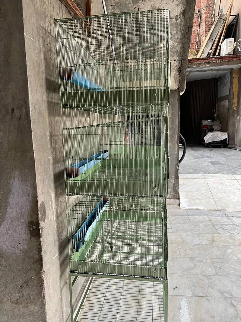 stee cage of birds/hen/parrot/love bird/dog/cat 1