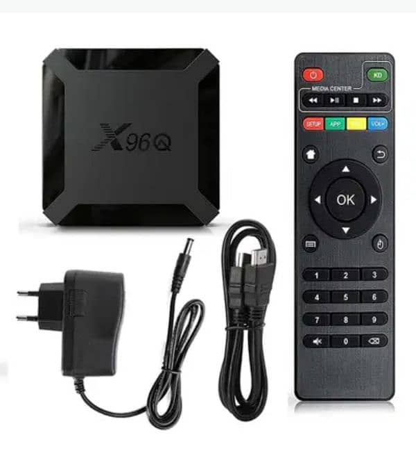 *X96Q Android Smart Tv Box |4K/Quad/2GB/16GB/Android10* 0