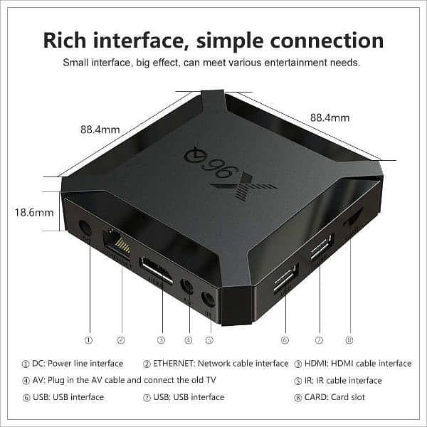 *X96Q Android Smart Tv Box |4K/Quad/2GB/16GB/Android10* 2