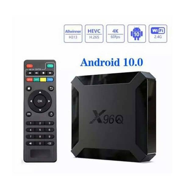 *X96Q Android Smart Tv Box |4K/Quad/2GB/16GB/Android10* 4