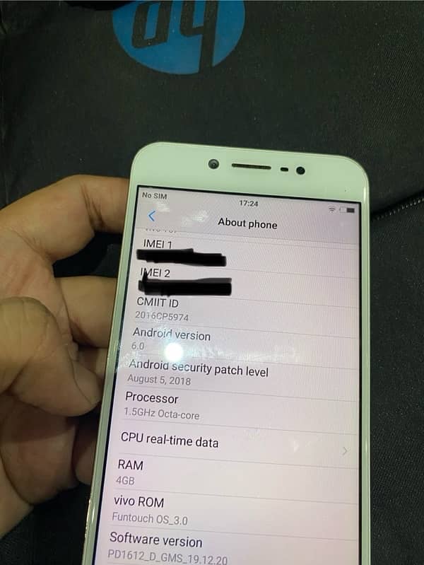 Vivo y66 4/64 pta approved dual sim 6