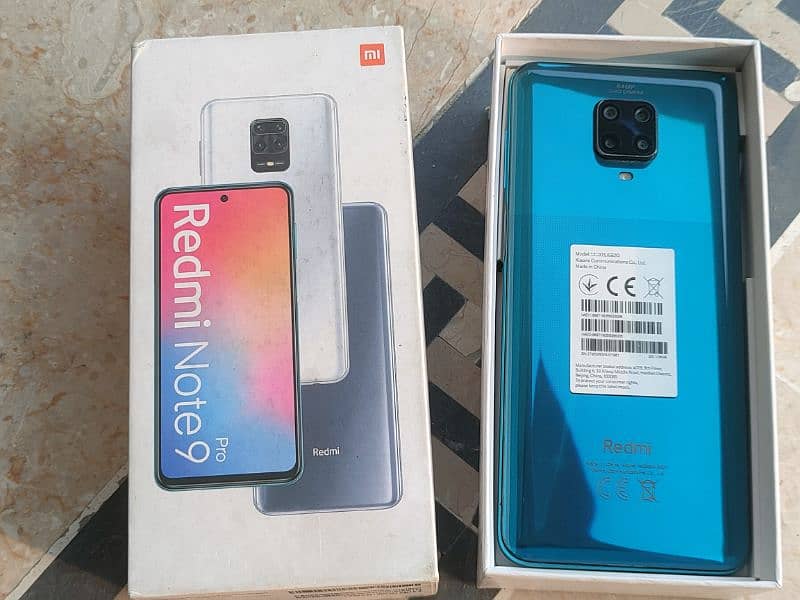 Redmi note 9 pro complete box 2