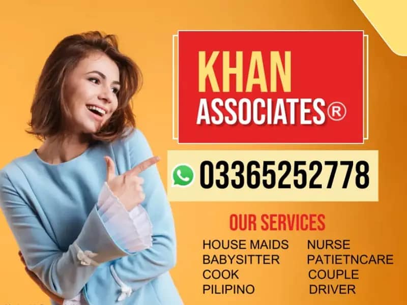 House maids , Maids , Baby Sitter , Chef , Cook , Patient Care ,Nurse 0