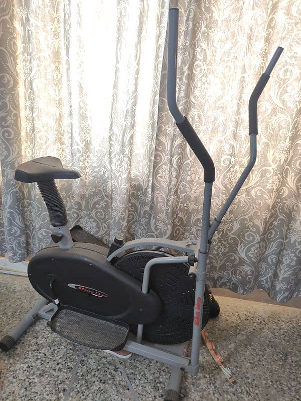 Exercise cycle elliptical 1