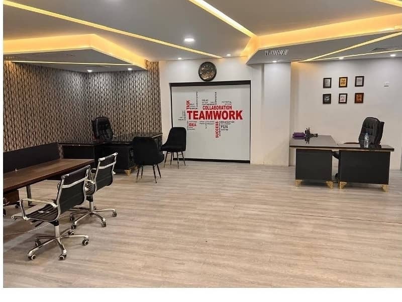 Area 1200 square Feet Brand New Corporation Office For Rent At Gulberg 3 Lahore 4