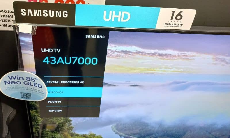 30%off samsung 55" LED tv android smart 4k 3 Year warranty 03224342554 1