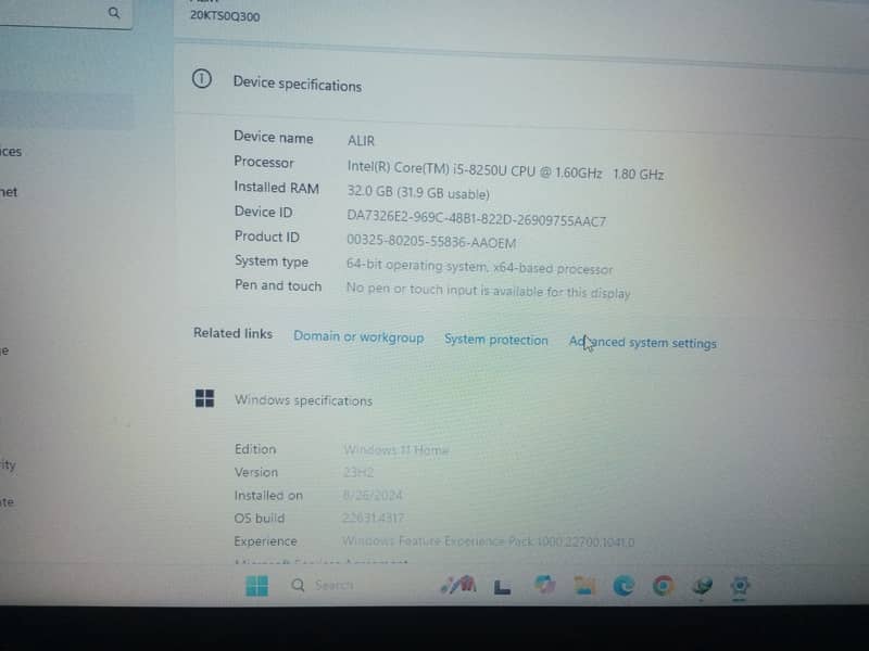 Lenovo E580 i5 8 gineration 16/32GB Ram 256/512GB SSD 6