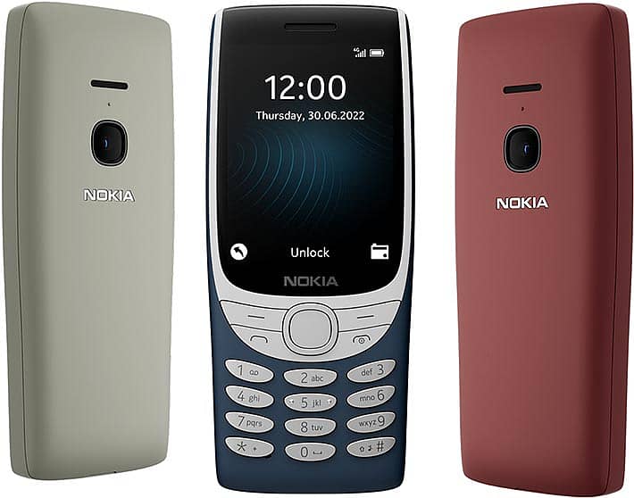 Nokia 8210 (4G) Original Brand New Box Packed With 1 Year Warranty 2