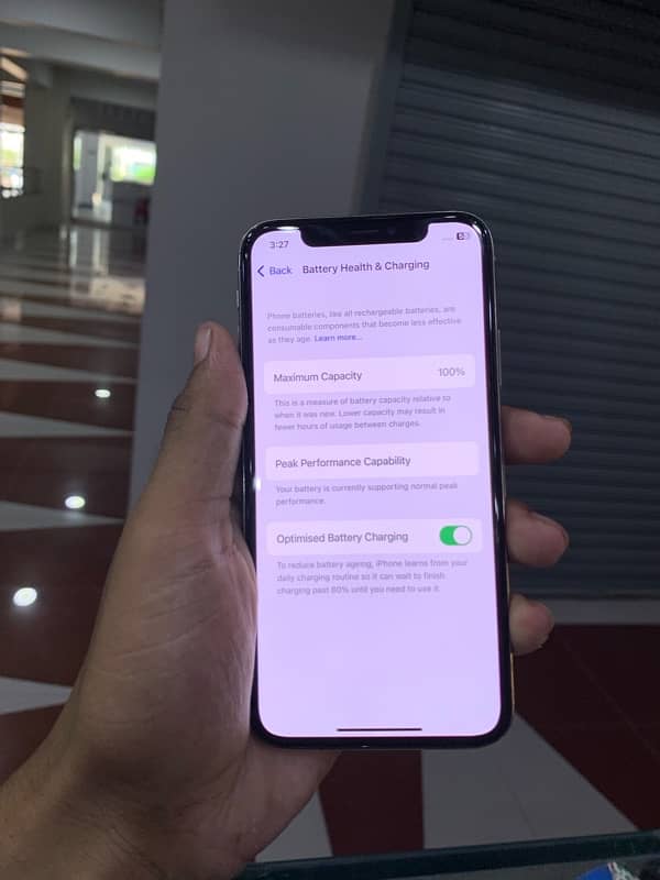 iPhone X 256gb approved 6