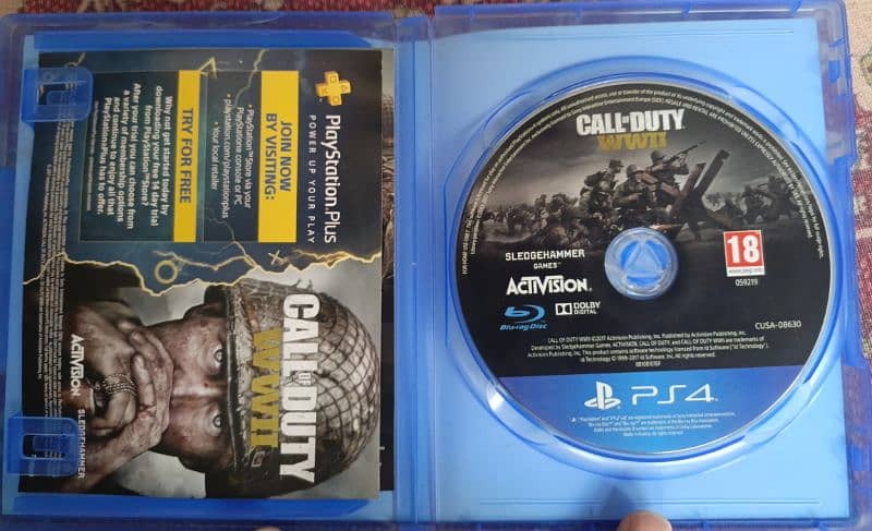 Call of Duty World War 2 , COD WW2 for sale Ps4 Disc 2