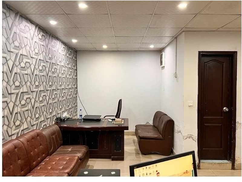 Area 310 Sq. ft Office For Sale Monthly Rental income 40k Best Investment on Main Boulevard Gulberg Lahore Original Pics 3